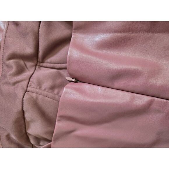 Hutch Square-Neck Faux Leather Dress 12 - Picture 9 of 10